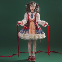 Christmas Nutcracker Inspired Lolita Jumper Skirt Set