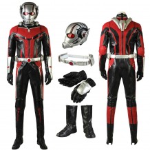 Scott Lang Costume Ant-Man Cosplay Suit Full set