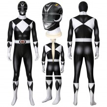 Mighty Morphin Black Power Rangers Cosplay Suit Goushi Mammoth Ranger Costume