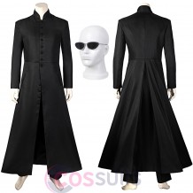 Neo Cosplay Costume The Matrix Reloaded Revolutions Cosplay Suit