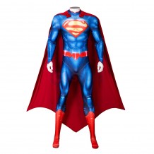 New Super Hero Clark Cotton Cosplay Costumes Jumpsuits