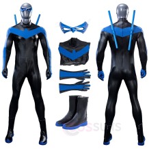 Dark Wing Hero Dick Grayson Version Bodysuit Cosplay Costume