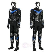 Arkham Knight Nightwing Dick Grayson Cosplay Suit