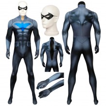 Dick Grayson Cosplay Costumes Halloween Male Cosplay Suit