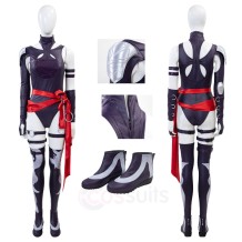 X-Men 1981 Psylocke Vengeance Cosplay Costume Version 2 Outfit