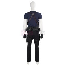 Resident Evil 4 Remake Cosplay Costume Leon Cosplay Suits