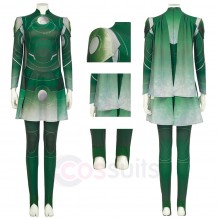 Sersi Green Cosplay Costumes Eternals Sersi Cosplay Suit