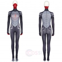 Silk Spiderman Cosplay Costumes Cindy Moon Costumes Jumpsuit