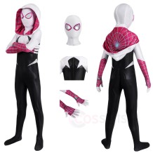 Kids Spider-Man Cosplay Costume Verse Gwen Cosplay Suit