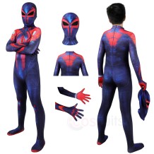 Kids Spider-Man Cosplay Costume 2099 Miguel O'Hara Cosplay Suit