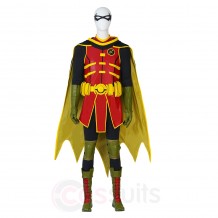 Battle of the Super Sons Robin Damian Wayne Cosplay Costume