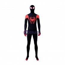 Miles Morales Cosplay Costume Spider Man: Into the Spider Verse Jumpsuit