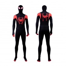 Miles Morales Cosplay Costume Spider Man: Into the Spider Verse Jumpsuit