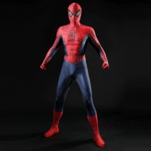Spider-Man 2 Cosplay Costumes Tobey Maguire Suits Top Level