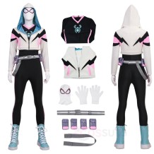 Your Friendly Neighborhood Spider-Man Season 2 Gwen Cosplay Costume