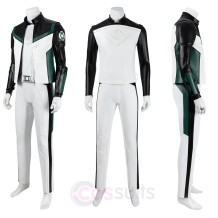 Superhero Hal Jordan White Suit Cosplay Costume Legacy Superhero Halloween Suits