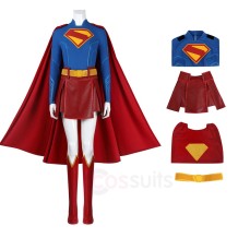 Superhero Legacy Girl of Steel Girl of Steel Cosplay Costume Halloween Suits