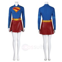Superhero Legacy Girl of Steel Girl of Steel Cosplay Costume Halloween Suits