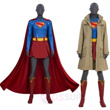 Superhero Universe Legacy 2025 Girl of Steel Cosplay Costume Premium Halloween Suit