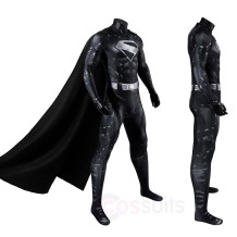Clark Kent Cosplay Costume Legacy Black Jumpsuit