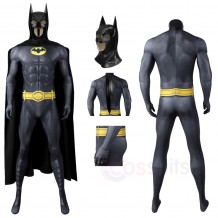 Bruce Wayne Cosplay Costumes Michael Keaton Cosplay Jumpsuits