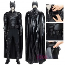 Bruce Wayne Cosplay Costume Robert Pattinson Cosplay Suit