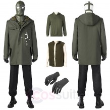 The Riddler 2022 Movie Costumes Riddler Green Cosplay Suit