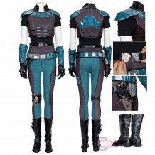 The Mandalorian Cara Dune Costume Star Wars Cara Cosplay Suit