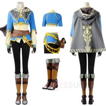 2023 Princess Zelda Cosplay Costumes The Legend of Zelda Tears of the Kingdom Cosplay Suit