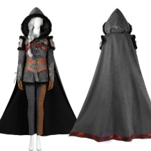 The Witcher 4 Ciri Cosplay Costume Female Full set Cosplay Suit