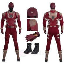 Thunderbolts Red Guardian Premium Leather Cosplay Costume