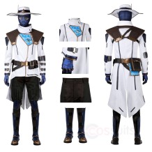 Valorant Cypher White Cosplay Costumes