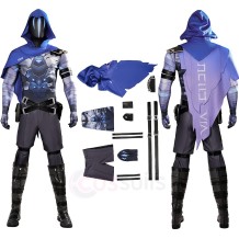 Omen Cosplay Costume Valorant HQ Printed Cosplay Suit