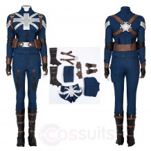 What if Captain Carter Cosplay Costume Stealth Cosplay Suit