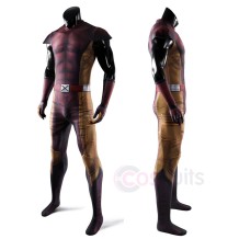 Deadpool 3 Wolverine Brown Battle Suit Cosplay Jumpsuit