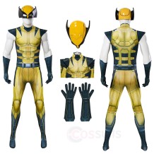 Game Wolverine PS5 Jumpsuit Cosplay Costume