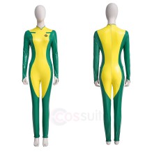Rogue Cosplay Costume X-Men Printed Suit Halloween Gift