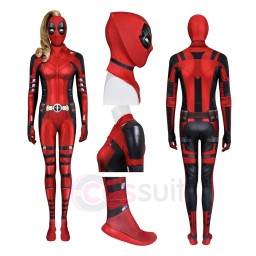 Deadpool 3 Lady Deadpool Cosplay Costumes Jumpsuit
