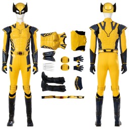 2024 Deadpool 3 Wolverine Yellow Cosplay Costume