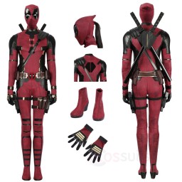 Women Deadpool 3 Cosplay Costume Wade Wilson Cosplay Suits