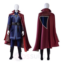 Doctor Strange 2 Dark Blue Cosplay Costumes