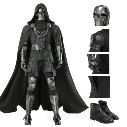 Avengers Doomsday Doctor Doom Cosplay Costumes Black Suits