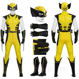 Wolverine Cosplay Costume Game Version Character Suit