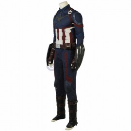 Avengers 3: Infinity War Captain America Steve Rogers Cosplay Costume