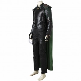 Movie THOR 3 Ragnarok Loki Cosplay Costume