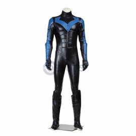 Top Grade Young Justice Dick Grayson Cosplay Costume