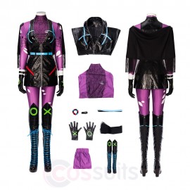 Alexis Punchline Cosplay Costume Halloween Suit