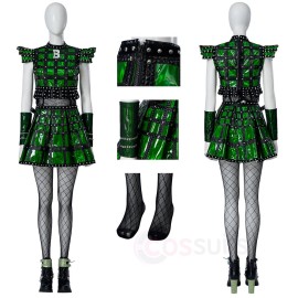 Anne Boleyn Cosplay Costumes Six The Musical Green Cosplay Suits