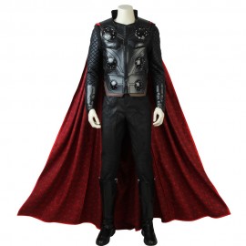 Avengers: Endgame Avengers 3: Infinity War Thor Odinson Cosplay Costume with Boots