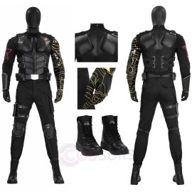 Avengers Winter Soldier Premium Cosplay Costume Top Level Design